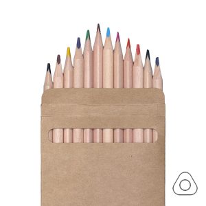 Цветные карандаши KINDERLINE middle,12 цветов