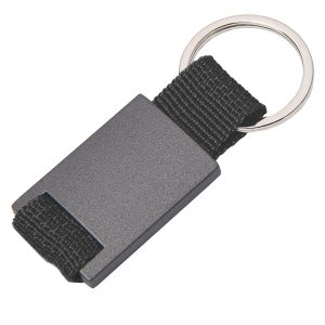 Брелок DARK JET; 2,8 x 6,2 x 0,6 см; черный, металл