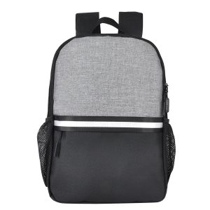 Рюкзак водостойкий " Cool", серый/чёрный, 43 x 30 x 13 см, 100% полиэстер 300 D